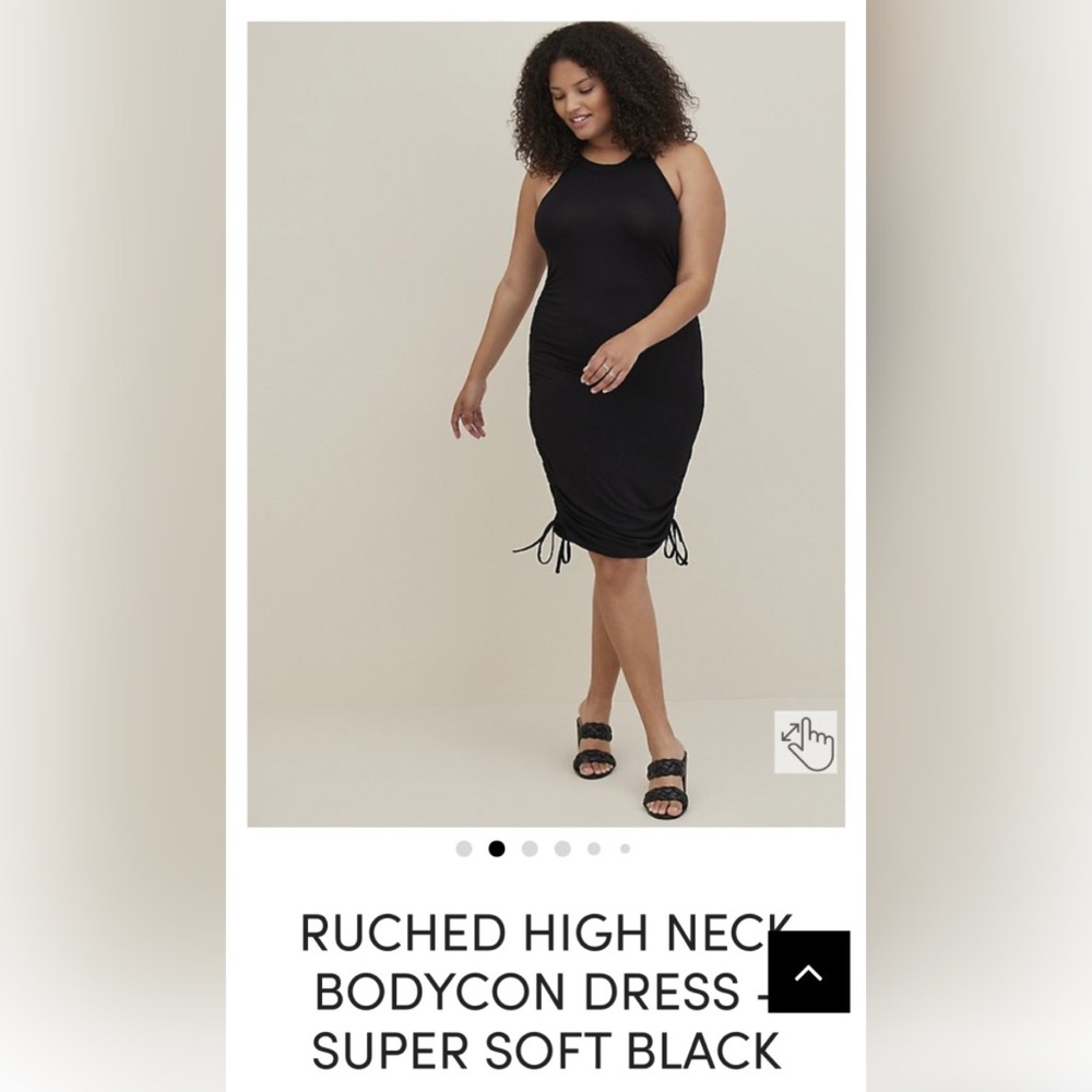 Torrid black bodycon dress ✨NWOT✨
